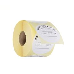 Voedselveiligheidsstickers, multifunctioneel, eenvoudig verwijderbaar, “GEBRUIKEN TOT” (500 stuks) Papier Hendi HEN 850664