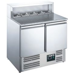 Voorbereidingstafel / Pizzatafel Pizza Pizzawerkbank Model Eps 900 Saro 465-1040
