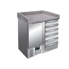 Voorbereidingstafel / Pizzatafel Pizza Werkbank Model Pz 4001 Saro 323-1510