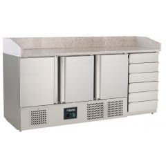 Voorbereidingstafel / Pizzatafel Pizza Werkbank Model Pz9031 Pro Saro 323-15152