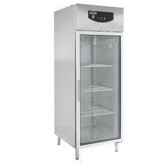 Vrieskast RVS 1 Glasdeur - 74x83x201 cm - Standard Line Combisteel 7450.0150