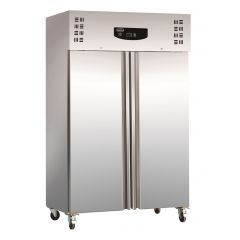 Vrieskast RVS+Alu 1200 Ltr Statisch - 134x81x201 cm - Standard Line Combisteel 7450.0415