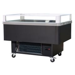 Vrieskist Koel-/Vrieseiland Omschakelbaar 1.5 - 153x99,5x95 cm Combisteel 7090.0055