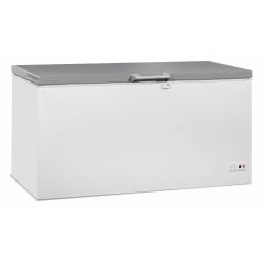 Vrieskist RVS Deksel 572 L - 177,5x74,3x84 cm Combisteel 7151.1120