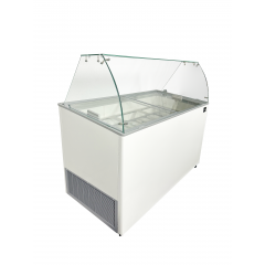 Vrieskist Schepijsvitrine Corsica 6X5 Ltr - 90,9x68,4x122,9 cm Combisteel 7472.0125