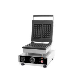 Wafelijzer 2St Brusselse Wafel - 30,5x43x50,5 cm Combisteel 7540.0055