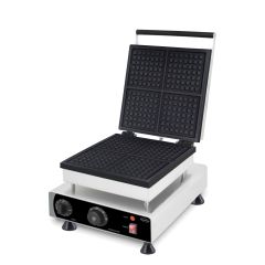 Wafelijzer 4St Vierkante Wafels - 30,5x43x50,5 cm Combisteel 7540.0085