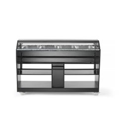 Warm buffet display RVS/Glas Arktic HEN 274064