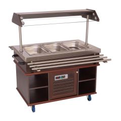 Warm Buffet GN 3/1 - 120x70x140 cm Combisteel 7078.0025