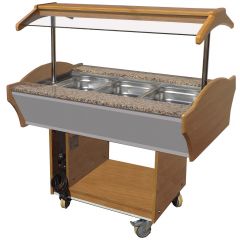 Warm Buffet GN 3/1 - 120x90x85 cm Combisteel 7077.0020