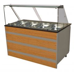 Warm Buffet GN 4/1 - 140x80x85 cm Combisteel 7077.0120