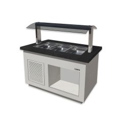 Warm Buffet Model Premium Line Sb-H 130 Wit Saro 366-2100