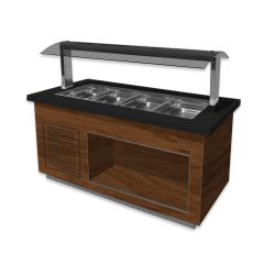 Warm Buffet Model Premium Line Sb-H 170 Okkernoot Saro 366-2305