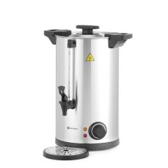 Warme dranken ketel dubbelwandig RVS/PP ≈ 60 kopjes in 40 min. Hendi HEN 211168