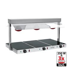 Warmhoudplaat m/brug RVS CaterChef EMG 688630