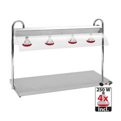 Warmhoudplaat m/brug RVS EMGA EMG 710400