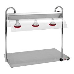 Warmhoudplaat m/brug RVS Rocam EMG 710300