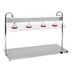 Warmhoudplaat m/brug RVS Rocam EMG 710400