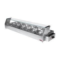 Warmhoudvitrine RVS Stilfer EMG 527012