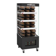 Warmhoudvitrine Zelfbedieningsverwarmingsvitrines 4/5 Zones - Model 6Mcv4Ls.I Saro 106-2400