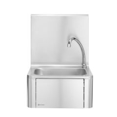 Wasbak - kraan met kniebediening RVS Hendi HEN 810309