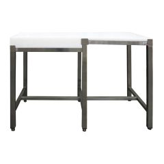 Werktafel Demontagetafel Met Hakblok Zonder Opstaande Rand 1200X600 Saro 700-7715