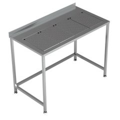 Werktafel met Geïntegreerde Lekbak - 120x65x90 cm Combisteel 7084.0030