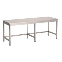 Werktafel Open Onderstel - 260x70x90 cm Combisteel 7812.0166