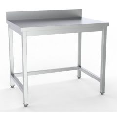 Werktafel Open Onderstel Rand Demontabel - 80x60x90 cm Combisteel 7333.0034