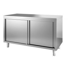 Werktafel Schuifdeuren - 100x60x90 cm Combisteel 7812.0090