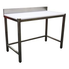 Werktafel Snijtafel Met Opstaande Rand 1000X700 Aisi 304 Saro 700-7035