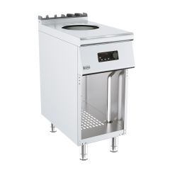 Wok inductie-kookplaat Base 700 Inductie Woktafel Elektrisch - 40x70x90 cm Combisteel 7178.0580