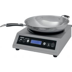 Wok Inductie-Kookplaat Inductie Kookplaat Met. Model Louisa Saro 360-3000