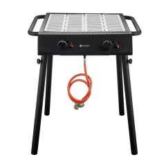 Xantos Black Gasgrill RVS/Emaille Hendi HEN 148631